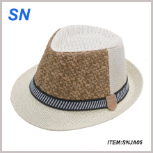 New Design Custom Hat with Headband 2014 Straw Panama Hat